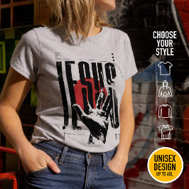 Philipper 2:9 Name Über Allen Namen Retro Grunge T-Shirt