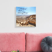 Philipper 4:13 auf Leinwand aufgezogen (Insitu (Wohnzimmer))