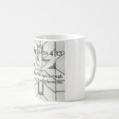 Philipper 4:13 Bibelvers Kaffeetasse (VorderseiteRechts)