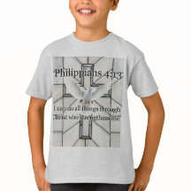 Philipper 4:13 Bibelvers Kind T-Shirt