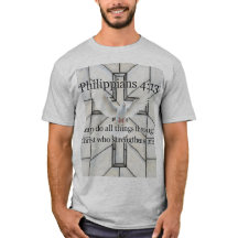 Philipper 4:13 Bibelvers Männer T-Shirt