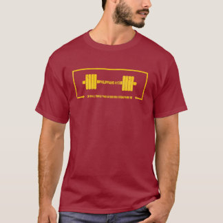 Philipper 4:13 Christian Barbell Kraft T-Shirt