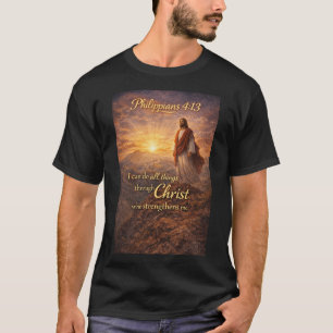 Philipper 4:13 Christliches Herren T-Shirt