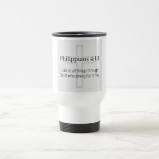 Philipper 4:13 Christliches Reisebecher