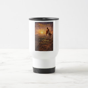 Philipper 4:13 Christliches Reisemug Reisebecher
