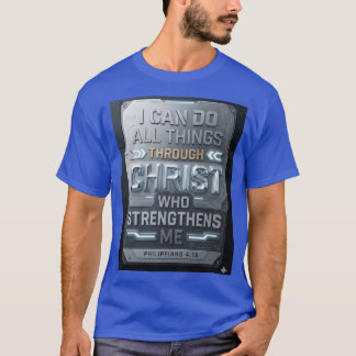 Philipper 4:13 Christliches T-Shirt