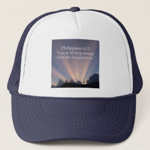 Philipper 4:13 Christliches Trucker Cap Truckerkappe
