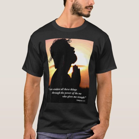 Philipper 4:13 T-Shirt (Vorderseite)