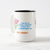 Philipper 4:13 Tasse (Vorderseite Links)