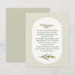 Philipper 4:6–7 Christliches Ermutigungsgeschenk