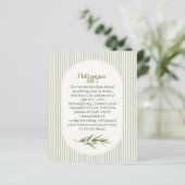 Philipper 4:6–7 Christliches Ermutigungsgeschenk (Stehend Vorderseite)