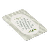 Philipper 4:6–7 Christliches Ermutigungsgeschenk Magnet (Rechte Seite)