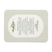 Philipper 4:6–7 Christliches Ermutigungsgeschenk Magnet (Horizontal)