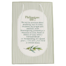 Philipper 4:6–7 Christliches Ermutigungsgeschenk