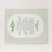 Philipper 4:6–7 Christliches Ermutigungsgeschenk Puzzle (Horizontal)