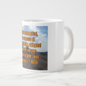 Philipper 4:7 WEBU Tasse (Vorderseite Rechts)