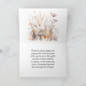 Philippianer 4:13 Alles durch die Christi-Bibel Karte (Innenseite)