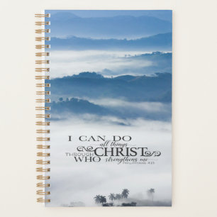 Philippianer 4:13 Alles durch die Christi-Bibel Planer