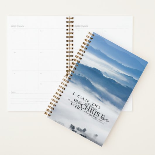 Philippianer 4:13 Alles durch die Christi-Bibel Planer (Anzeige)