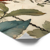 Philippianer 4:13 Alles durch die Christi-Bibel Poster (Ecke)