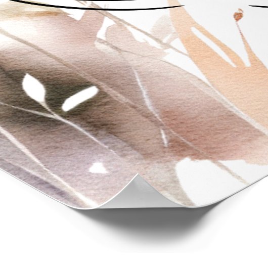 Philippianer 4:13 Alles durch die Christi-Bibel Poster (Ecke)