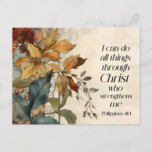 Philippianer 4:13 Alles durch die Christi-Bibel