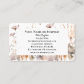 Philippianer 4:13 Alles durch die Christi-Bibel Visitenkarte (Rückseite)