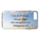 PHILIPPIANER 4:13 HOFFNUNG Case-Mate iPhone HÜLLE (Rückseite (Horizontal))
