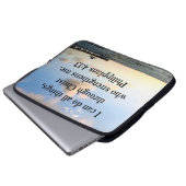 PHILIPPIANER 4:13 HOFFNUNG LAPTOPSCHUTZHÜLLE (Vorne Knopf)