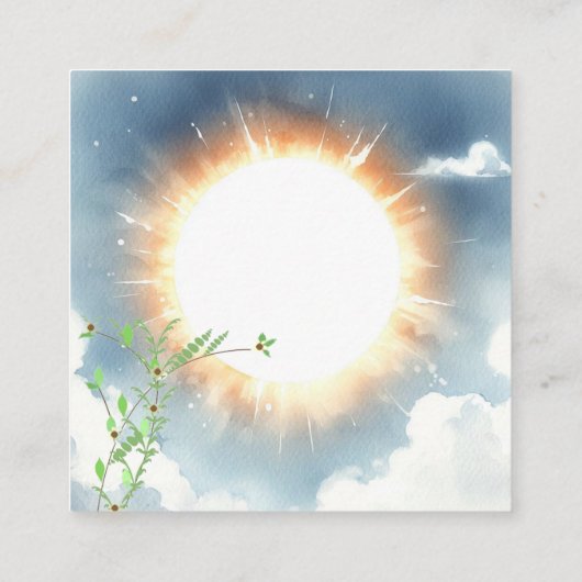 Philippianische Schrift Vier acht Begleitkarte (Rückseite)