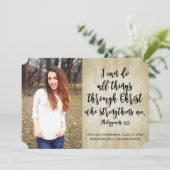 Philippianischer Abschluss für Christliche Verse F Einladung (Stehend Vorderseite)