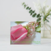 Philippianischer Bibelverse Ich danke meinem Gott Postkarte (Stehend Vorderseite)