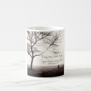 Philippians-1:3-Tasse Kaffeetasse