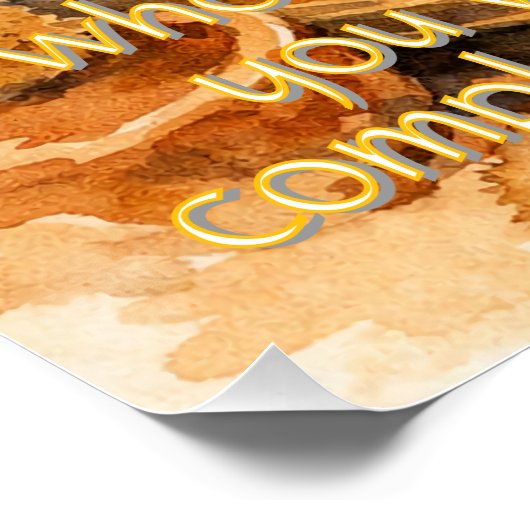 Philippians 1:6 Potter's Wheel Poster (Ecke)