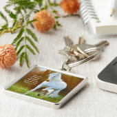 Philippians-4:13 alle Sachen durch Christus, Pferd Schlüsselanhänger (Seite)