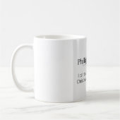 Philippians 4:13 Christian Coffee Mug Kaffeetasse (Links)