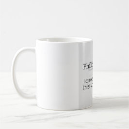 Philippians 4:13 Christian Coffee Mug Kaffeetasse