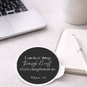 Philippians 4:13 Christian Sticker