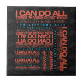 Philippians-4:13 Fliesen (Vorderseite)