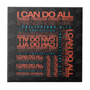 Philippians-4:13 Fliesen