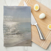 Philippians-4:13 Friedensbibel-Vers-Strand Küchentuch (Viertel Falte)