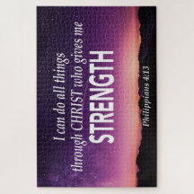 PHILIPPIANS 4:13 Ich kann alles tun Christlich Jig