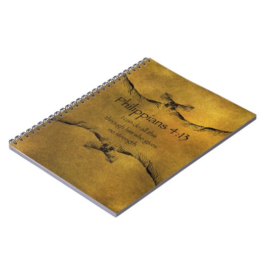 Philippians-4:13 Notizblock (Linke Seite)