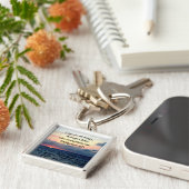 PHILIPPIANS 4:13 SONNENDESIGN SCHLÜSSELANHÄNGER (Seite)