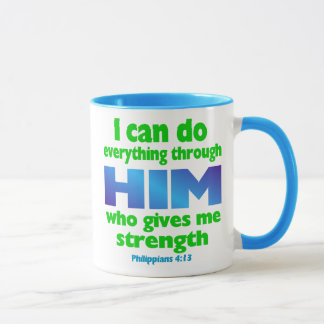PHILIPPIANS 4 13 TASSE
