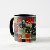 PHILIPPIANS-4:13 TASSE (Vorderseite Links)