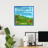 Philippians-4:4 Schriftsplakat Poster (Heimbüro)