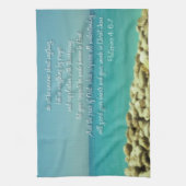 Philippians-4:6 - 7 küchentuch (Vertikal)