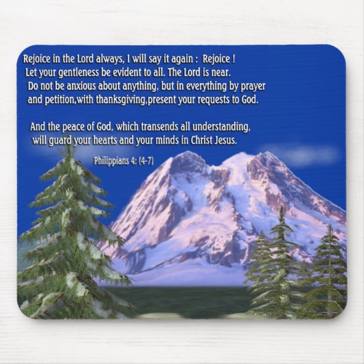Philippians-4:7 Mousepad (Vorne)