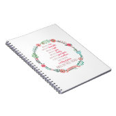 Philippians 4 8 notizblock (Rechte Seite)